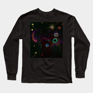 Black Panther Art - Glowing Edges 261 Long Sleeve T-Shirt